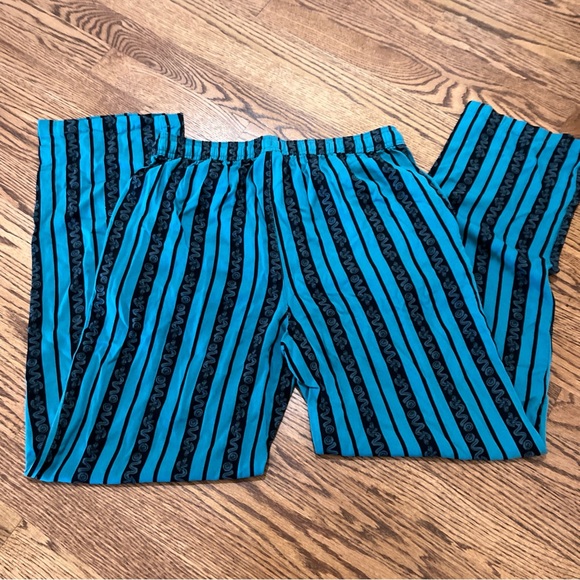 Disney Haunted Mansion Pajama Pants Rare Wallpaper Print Retired RARE Unisex Sm - Picture 5 of 8